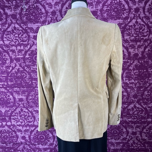 Bananna Republic Tan Suede Blazer - Picture 4 of 4